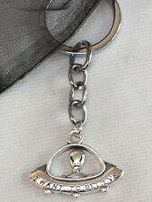 Alien Keyring 'I Want To Believe' Makes a Great Space, UFO,  X-files Gift
