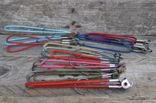 9 x Vintage Retro Original 1950/60s Travel Folding Metal Coat/Clothes Hangers