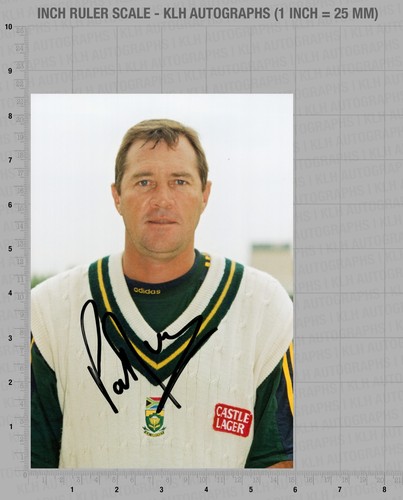 Pat symcox hand signed photo - symcox,