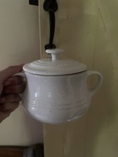 1 x Le Creuset White  small