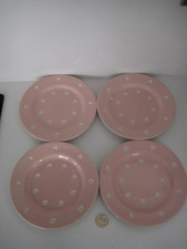 4 x T G GREEN CORNISHWARE PINK