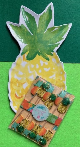 Large melamine pineapple - large,