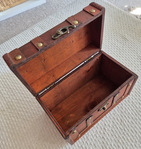 Rustic wooden witchy box altar - wooden,