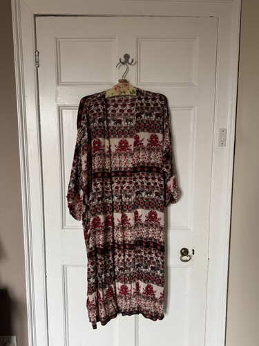 Zara boho tribal kimono open - zara, kimono/