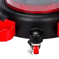 Car Wash Bucket with Dolly Kit Portable Storage Tray Mobile Workstation