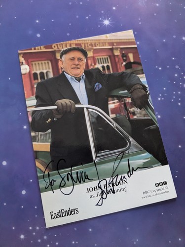 Eastenders original cast card - eastenders,