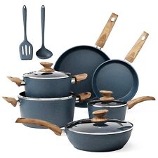 12 Pieces Nonstick Hammered