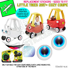 Replacement stickers TO FIT 2022+ Little Tikes™ Cozy Coupe ® toy car 6th gen NEW