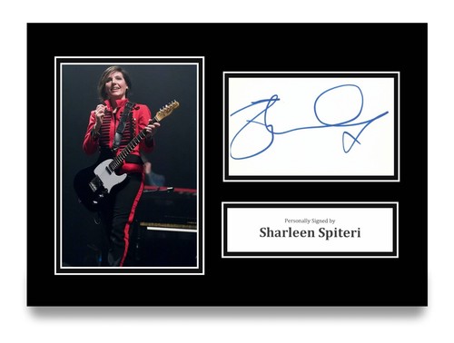 Sharleen spiteri signed - spiteri,