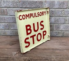 VINTAGE COMPULSORY BUS STOP