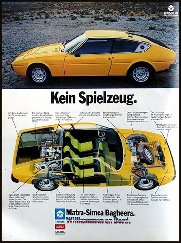Matra simca bagheera - matra,