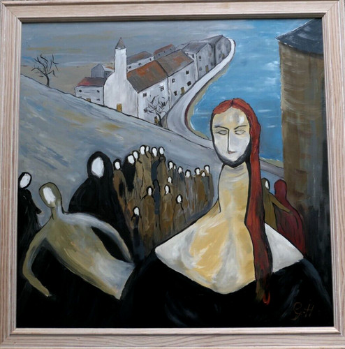Gerald hucks oil on - hucks,