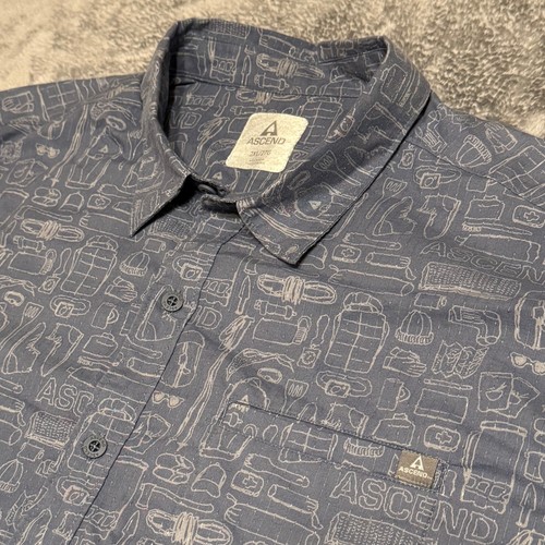 Ascend mens xxl blue outdoor - mens,