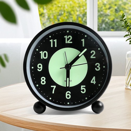 Silent bedside alarm clock - silent,