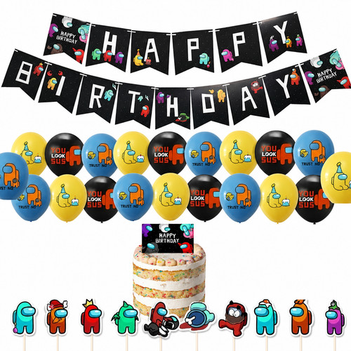 Among balloons birthday - balloons,