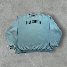 Vintage 90s (90s) Nike Sweatshirt in Green XL