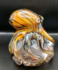 Art Glass Octopus Paperweight