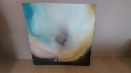 Hand painted oil - hand, by