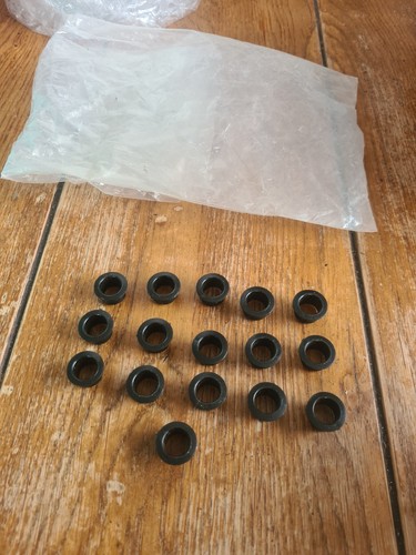 Plastic grommet x16 nos - plastic,