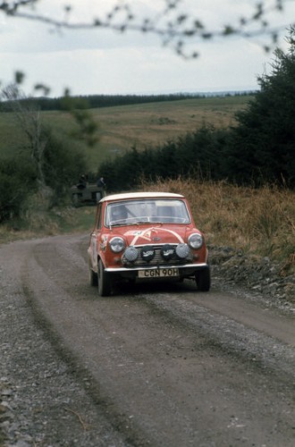 Mini cooper brc rally car - brc, 1971