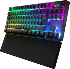 Steelseries Apex Pro TKL Illuminated Wireless Keyboard with Magnetic Palmrest