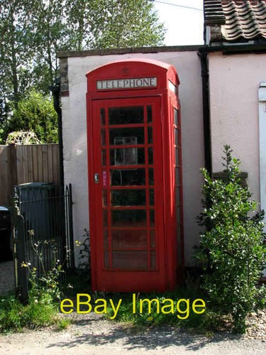 Photo 6x4 old - telephone, box