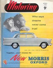 Motoring 4/59 Nuffield Mag Wolseley Series III Morris Oxford Series V Riley 1.5