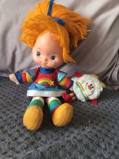 Rainbow Brite Doll 1983 Hallmark Vintage plus Mini Sprite Twink  