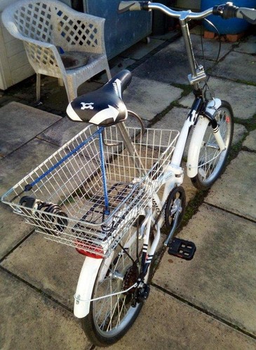 Used folding bike - folding, bike.