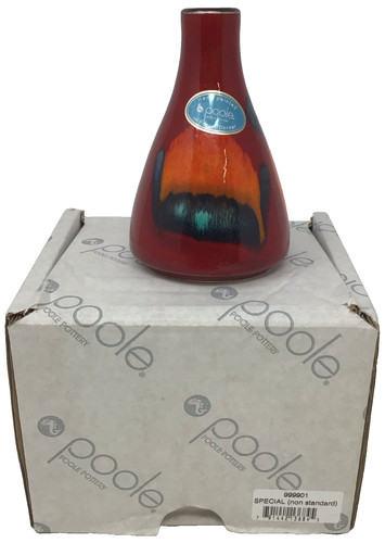 Poole pottery bud vase hand - pottery,