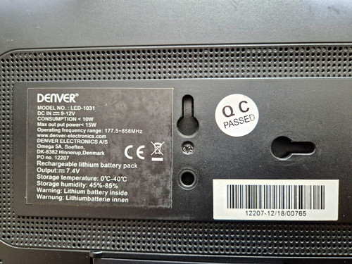 Denver led 1031 10in - led-1031, portable