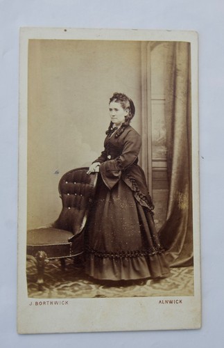 Cdv victorian lady - of,