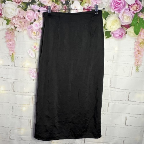 Quiz black satin - quiz, ruched