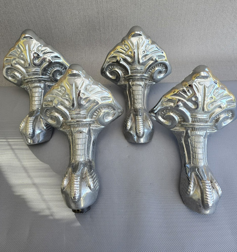Chrome ball claw bath - chrome, feet