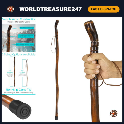 Wooden walking stick - walking, for
