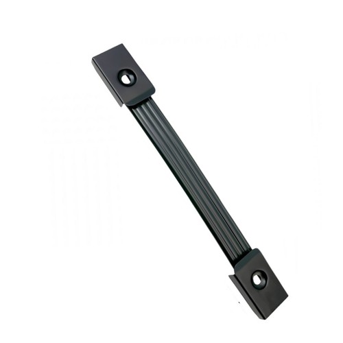 Steel reinforced rubber flight - steel,