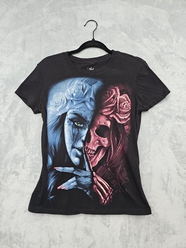 Abel graphic shirt black - graphic, t