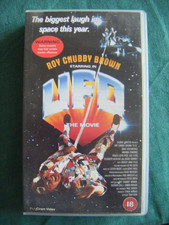 Roy Chubby Brown VHS Video. UFO The Movie. Raunchy Rude Blue Comedy. Cert 18