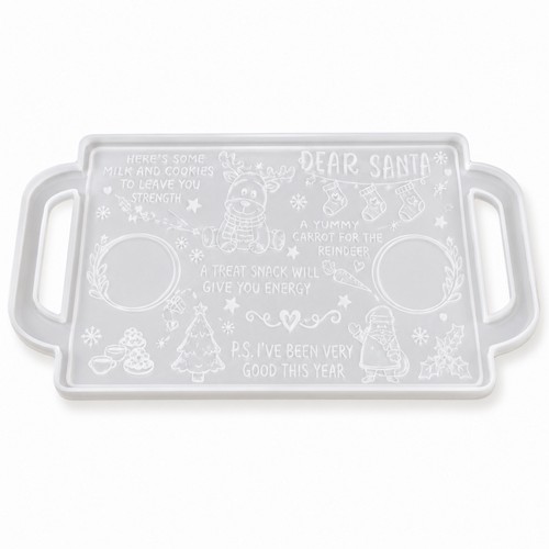Lanfly christmas santa tray - lanfly,