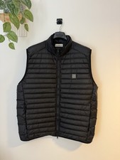Stone Island Green Loom Woven Chambers Down Gilet | XXL | RRP £545 Authentic