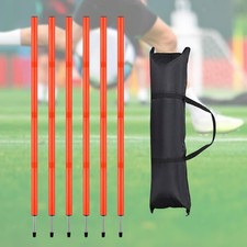 6x Agility Poles Sturdy 59