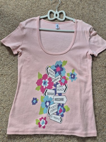 Moschino mare pink floral - moschino,