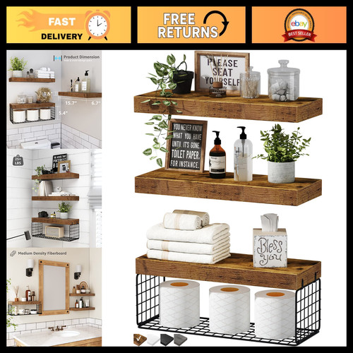 Over toilet bathroom shelves - over,