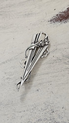 Vintage silver scenes - vintage,