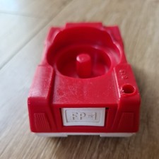 Vintage Fisher Price red  Car 1990's Plastic Toy Car Red Small