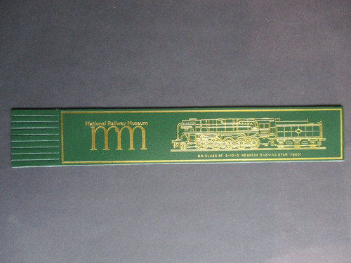 Leather bookmark york - leather, national