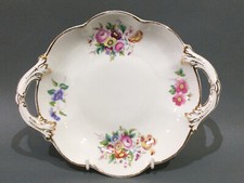 Crescent Bone China “ Junetime “ Handled Dish / Low Bowl