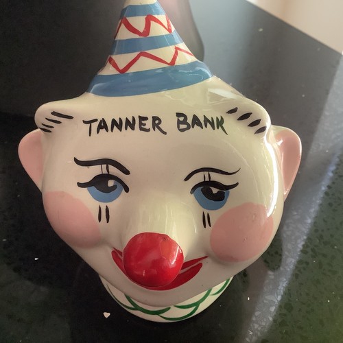 Tanner bank antique clown - tanner,