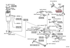 Toyota Lexus LS460 LS600h Rear