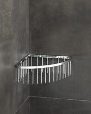 Sagittarius 80S1 Corner Shower Caddy | Shower Shelf Corner 8cm Deep | Rustpro...